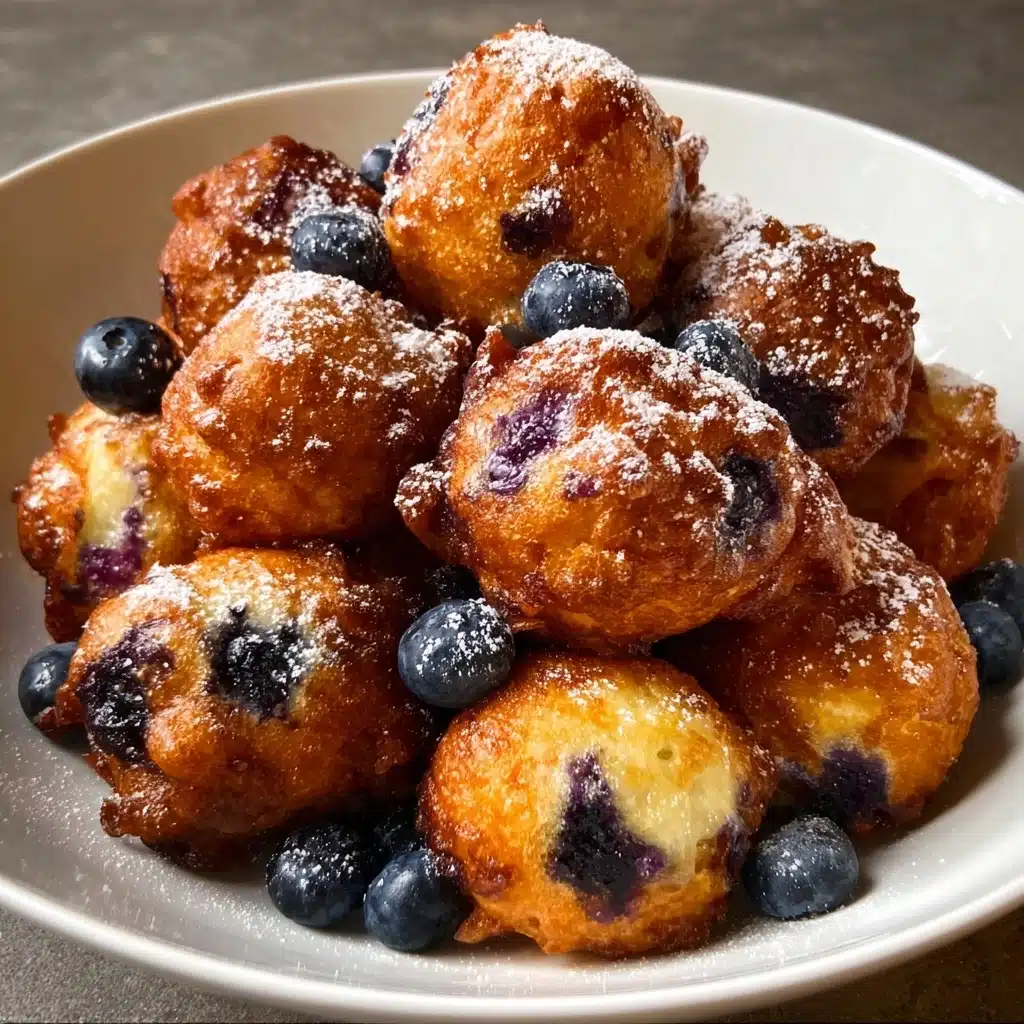 Air Fryer Blueberry Cottage Cheese Donut Holes Recipe - Recipe Image