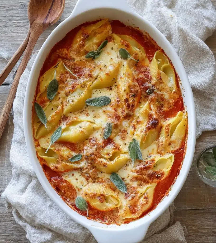 Pumpkin Ricotta Stuffed Shells Recipe