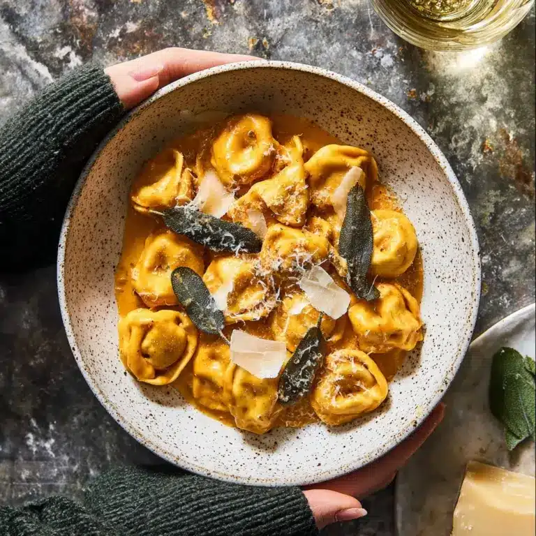 Creamy Pumpkin Tortellini Recipe