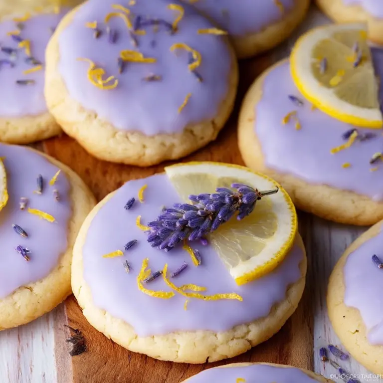 Lemon Lavender Cookie Recipe