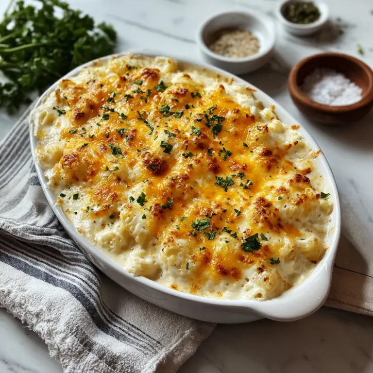 Cheesy Cauliflower Casserole Recipe