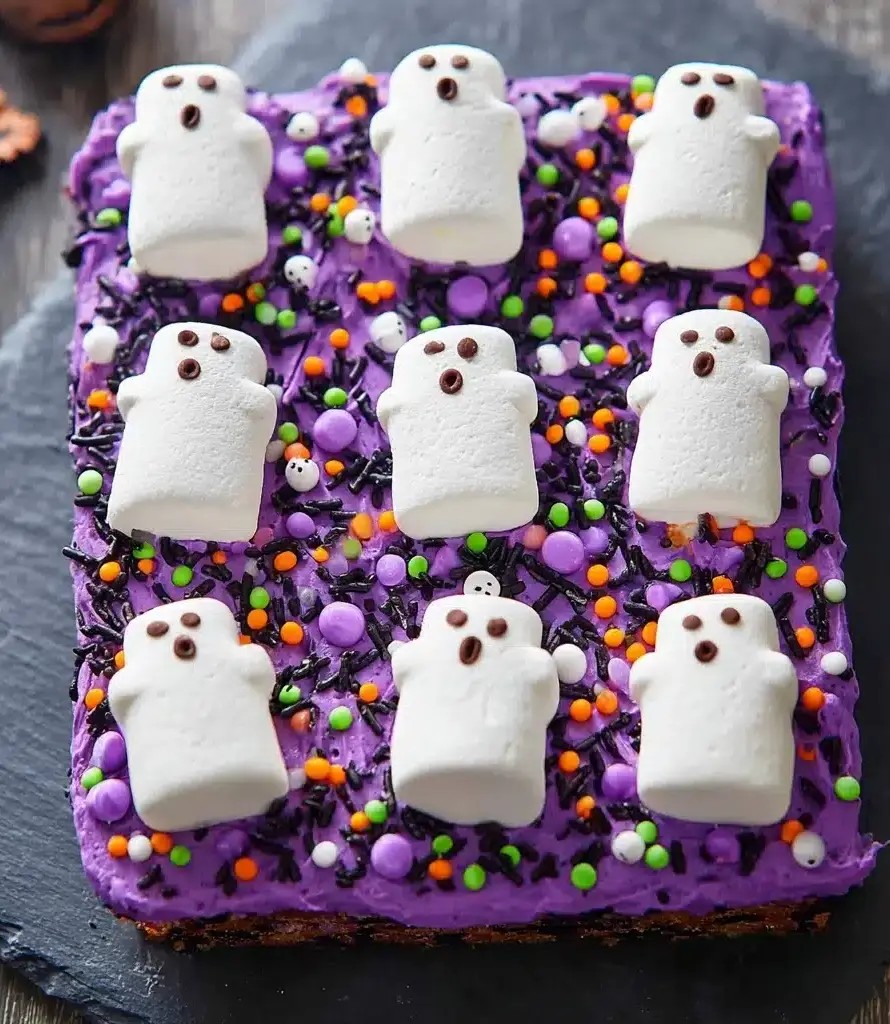 Halloween Ghost Brownies Recipe