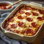 Pizza Style Cottage Cheese Bake Recipe