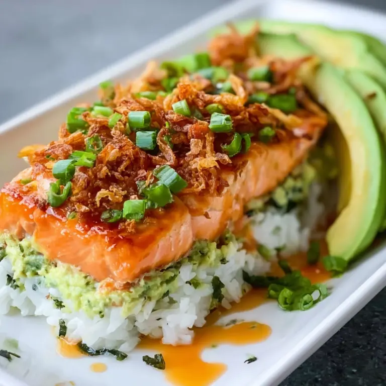 Teriyaki Salmon Sushi Bake Recipe