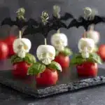 Caprese Skull Skewers Recipe