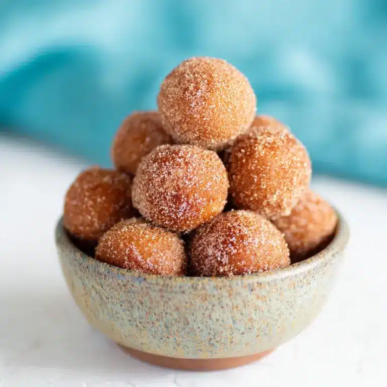 No Bake Snickerdoodle Energy Balls Recipe
