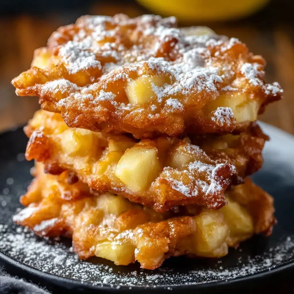 Air Fryer Apple Fritters Recipe