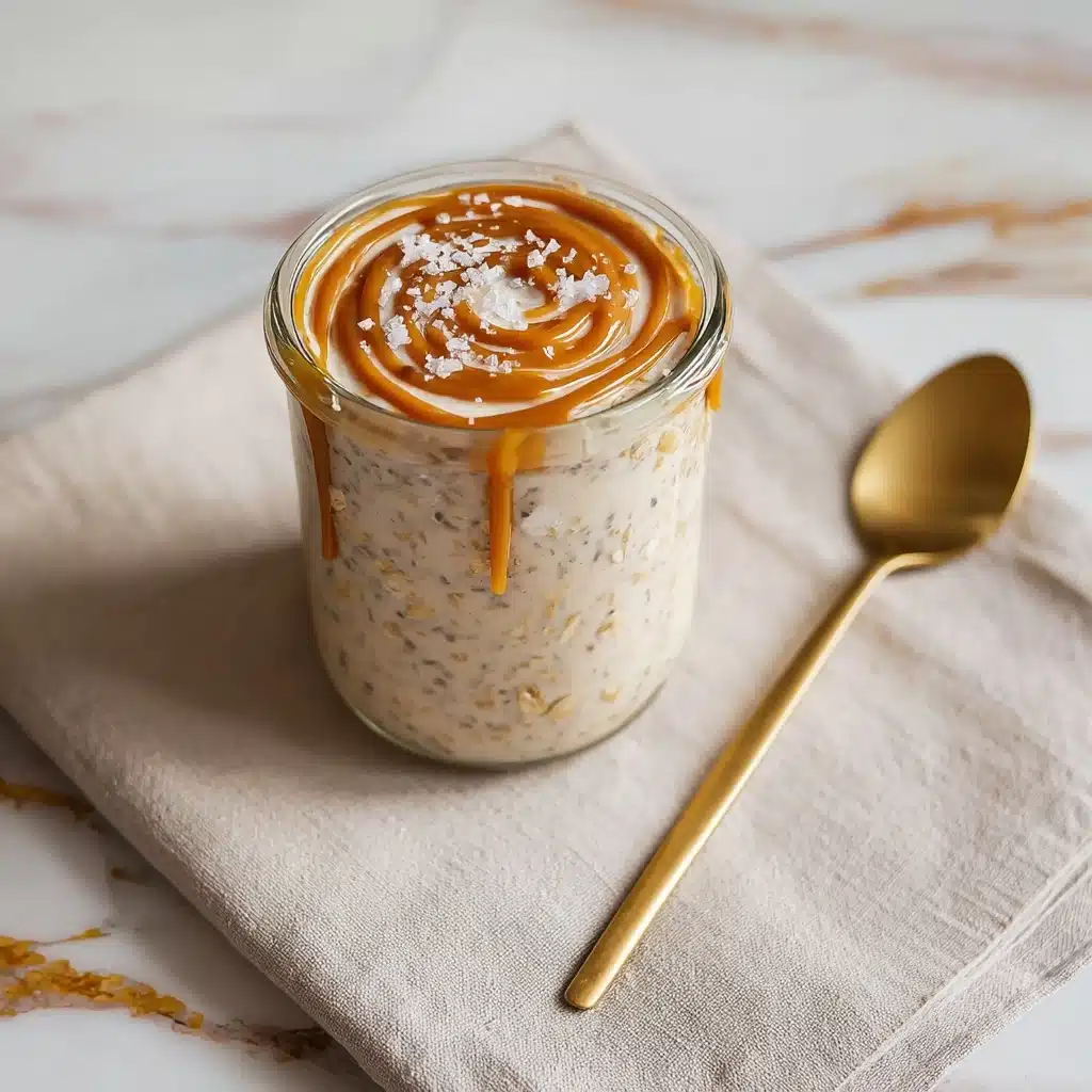 Salted Caramel Overnight Oats Recipe