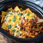 Crockpot Chicken Enchilada Casserole Recipe