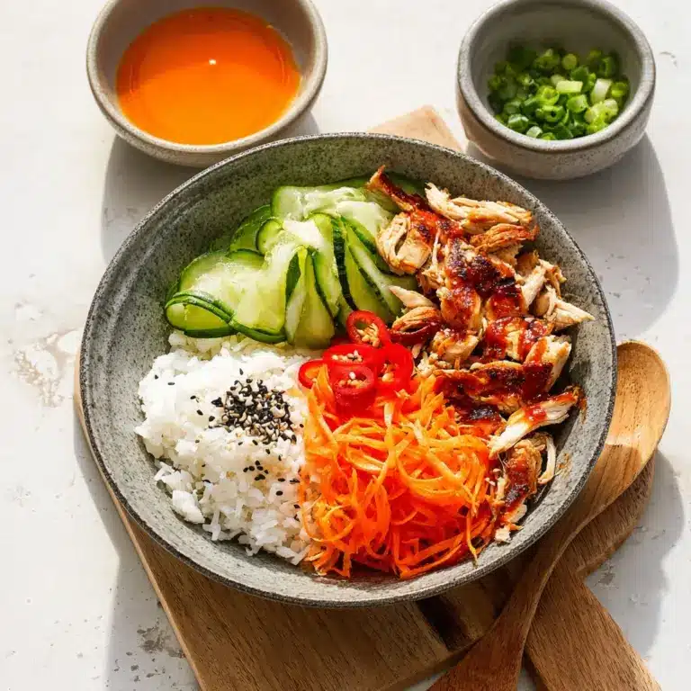 Chicken Bulgogi Bowls with Gochujang Spicy Mayo Recipe