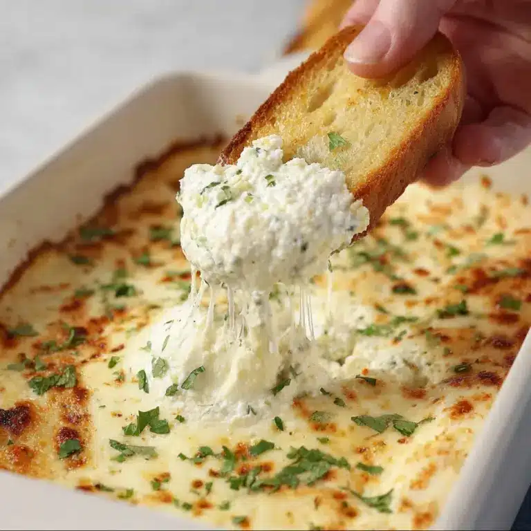 Garlic Bread Dip Recipe