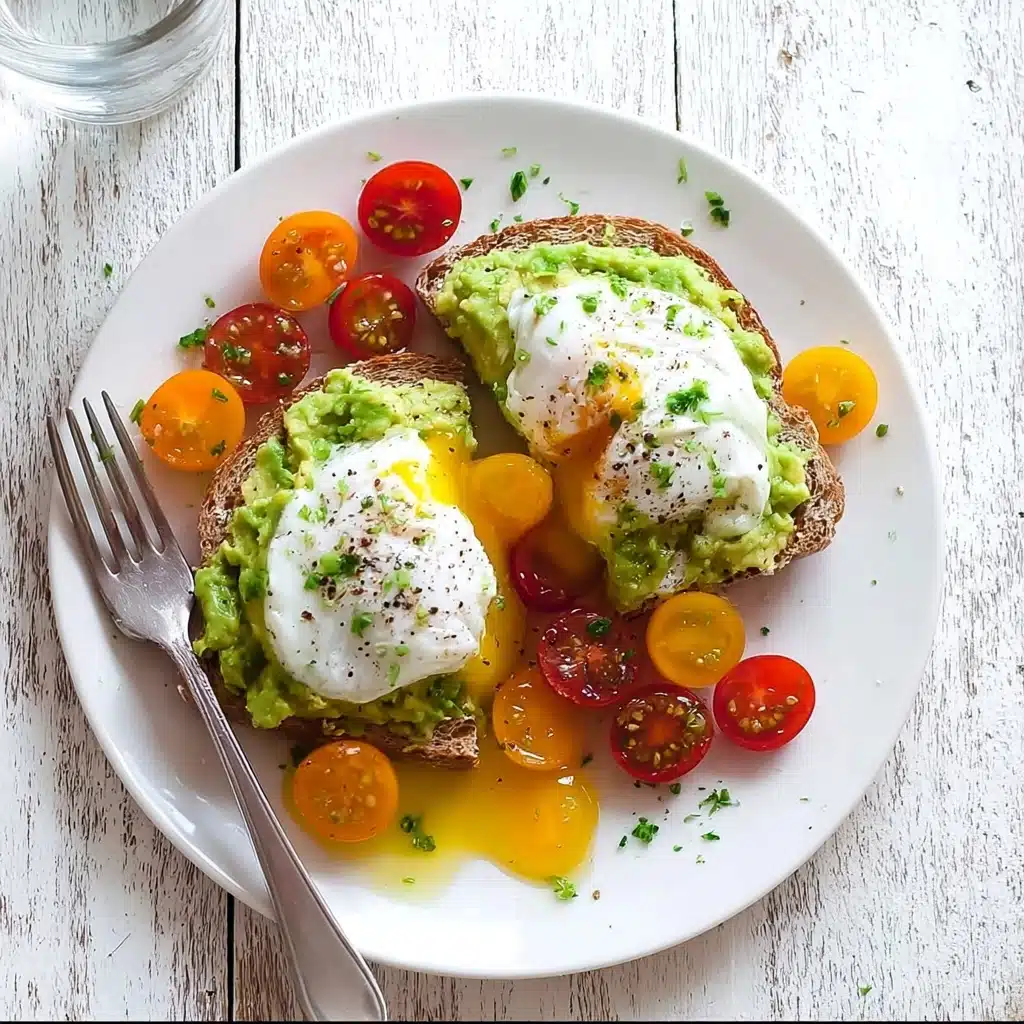 Simple Poached Egg and Avocado Toast Recipe