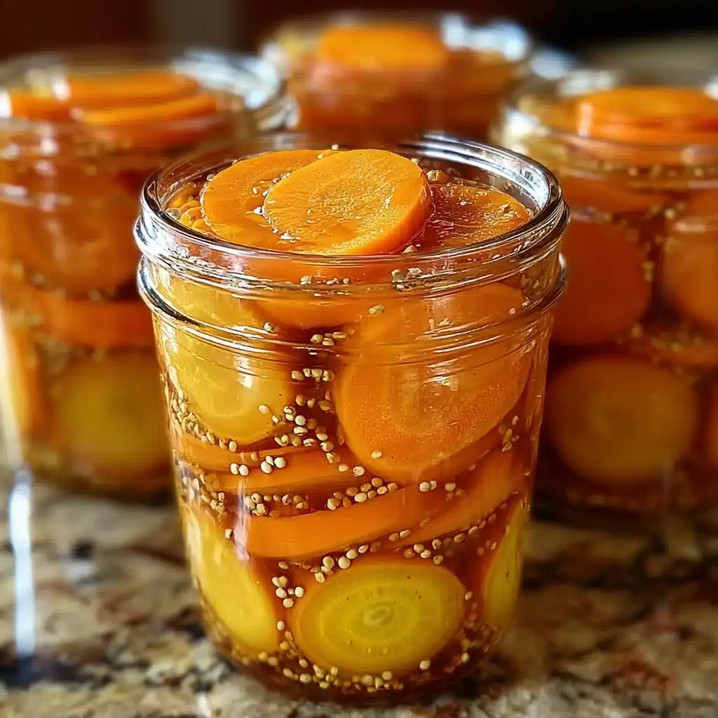 Hot Honey Pickled Carrots  - Recipe Image