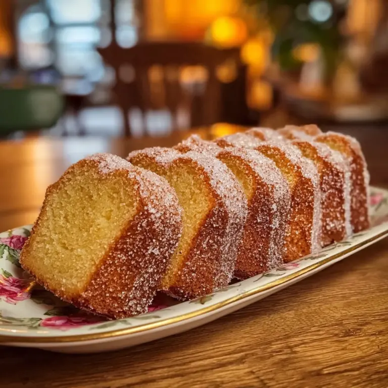Spiced Apple Cider Donut Loaf