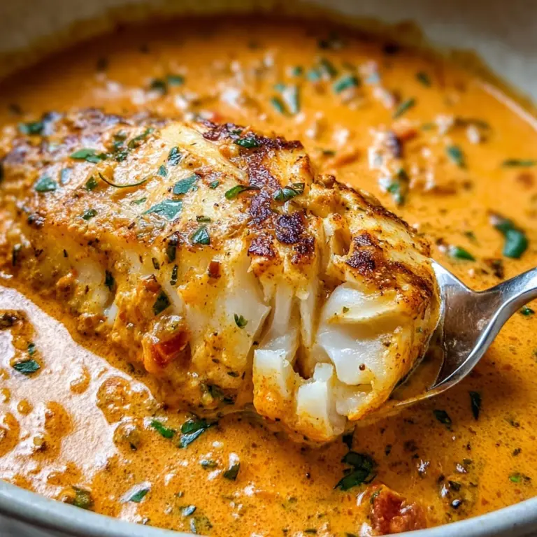 Tilapia in Roasted Pepper Sauce