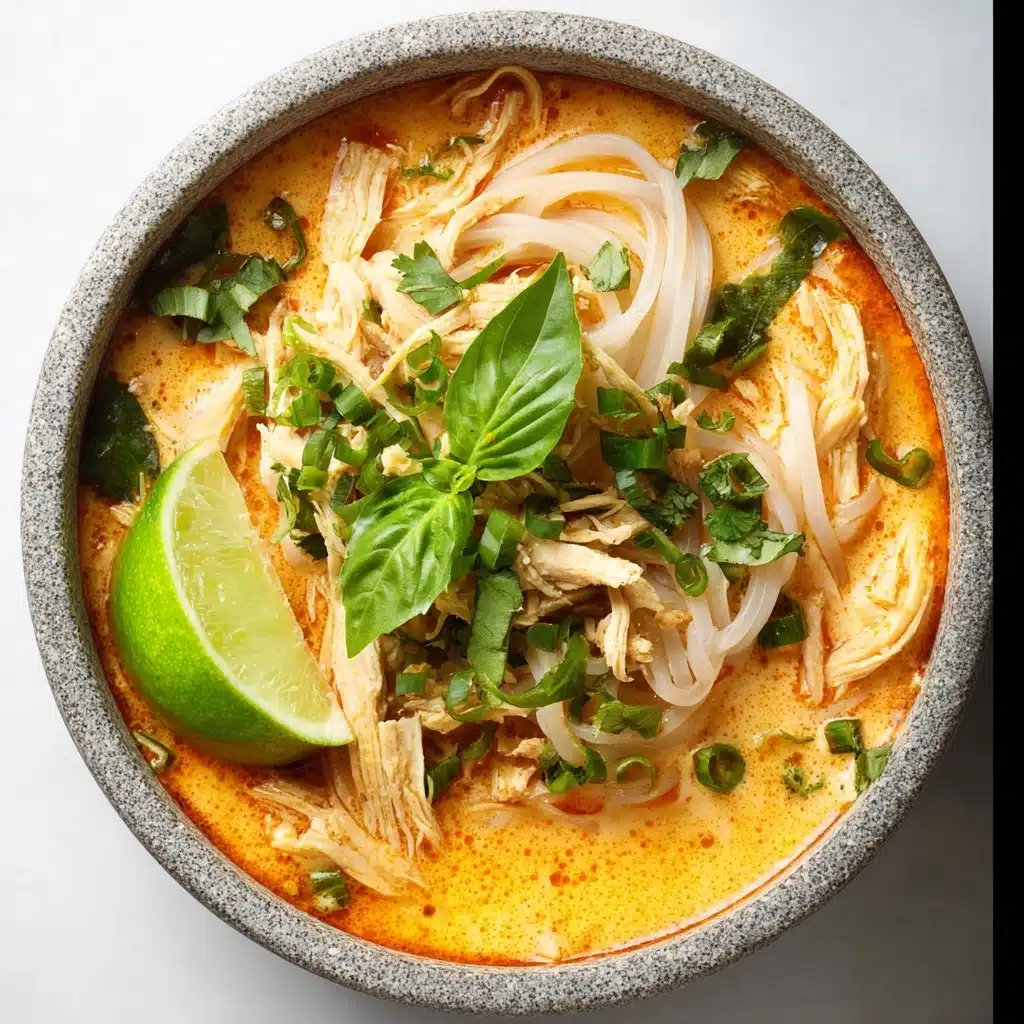 Easy Thai Chicken Curry Soup