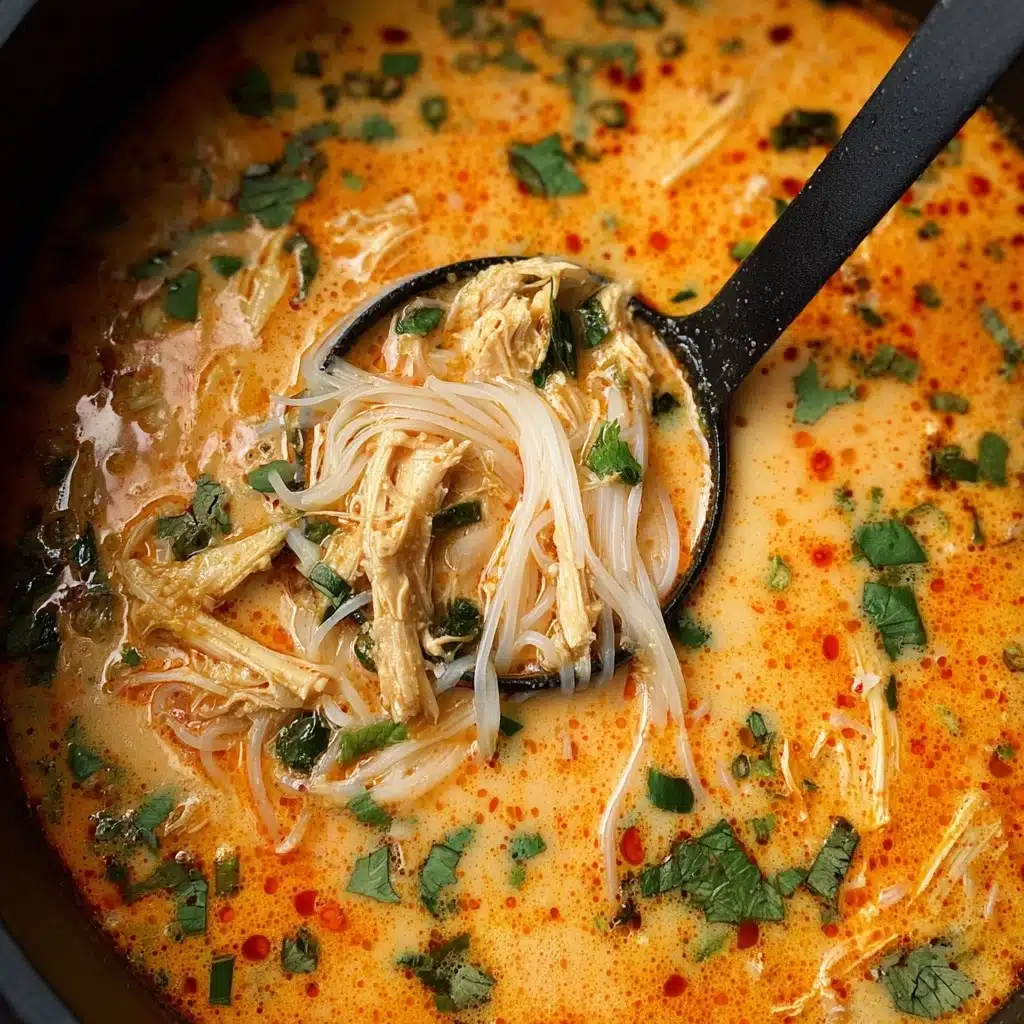 Easy Thai Chicken Curry Soup  - Recipe Image