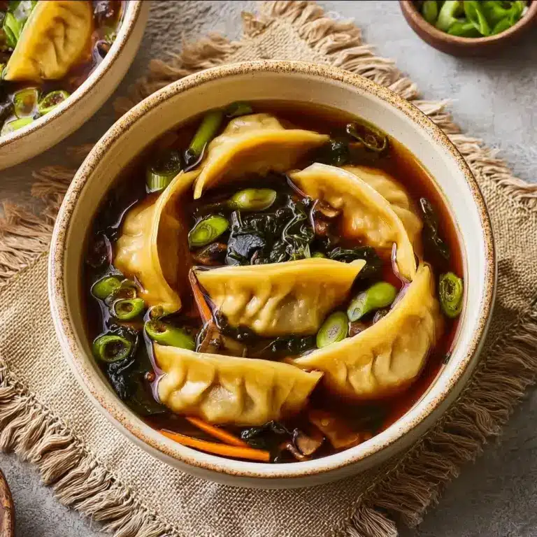 Potsticker Soup Recipe