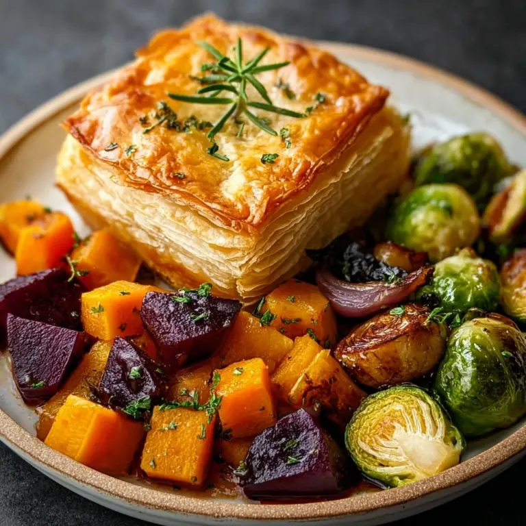 Roasted Autumn Vegetable Pot Pies Recipe