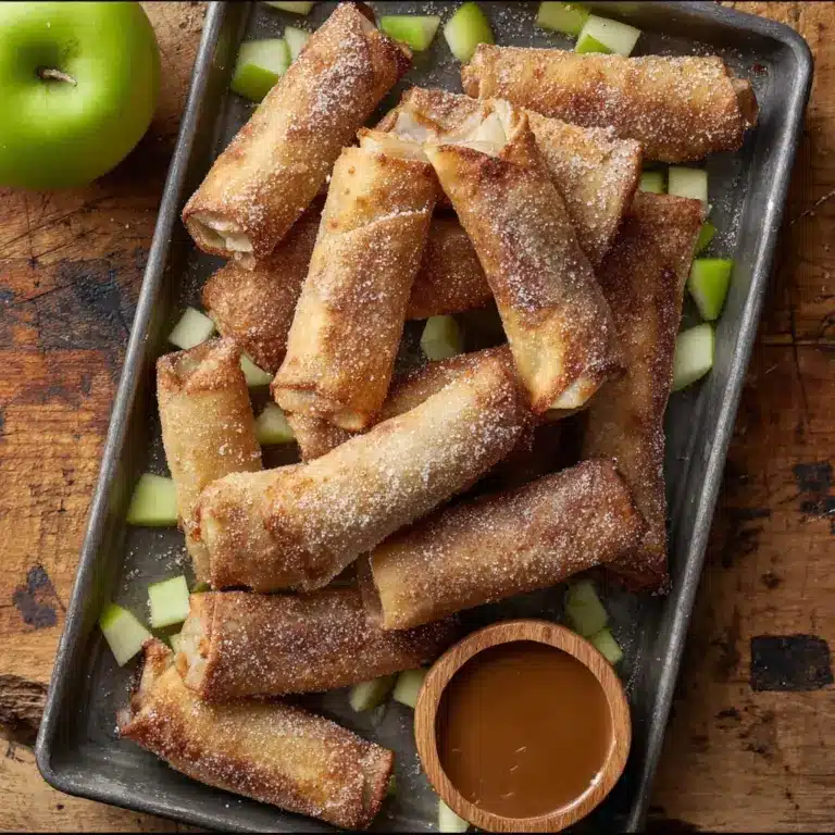 Apple Pie Egg Rolls Recipe