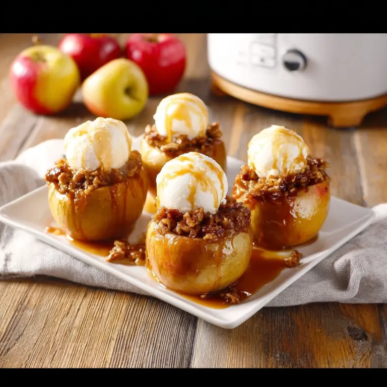 Crock-Pot Baked Apples Recipe