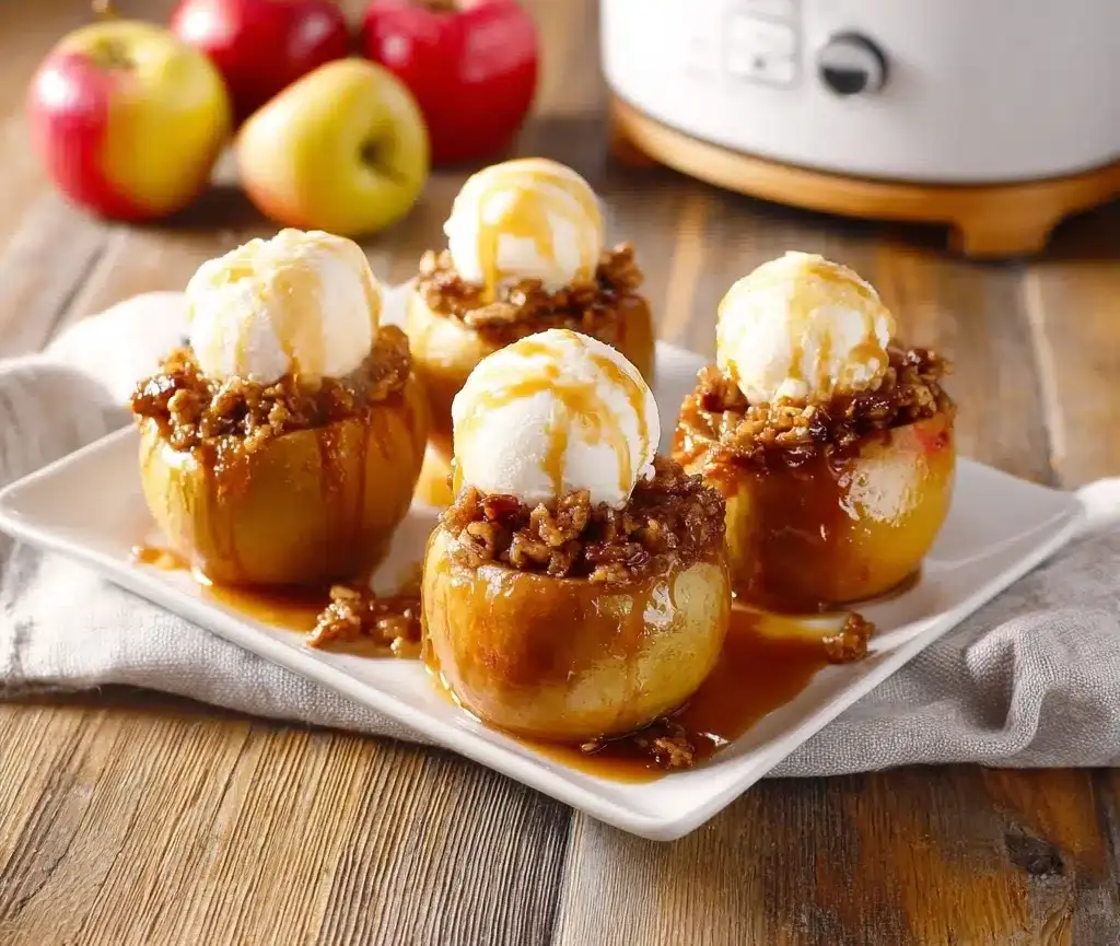 Crock-Pot Baked Apples Recipe