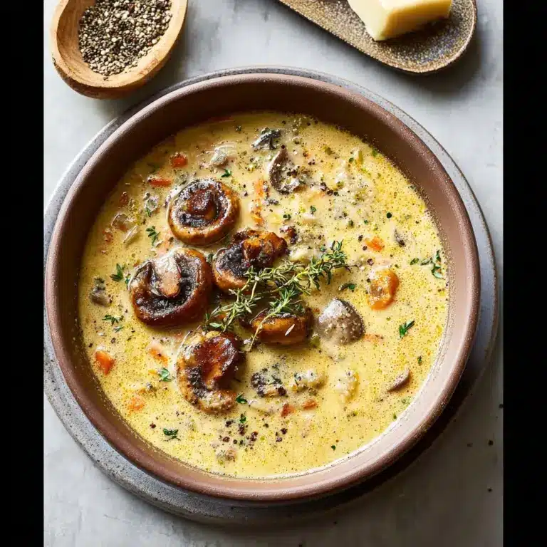 Wild Rice and Mushroom Soup Recipe