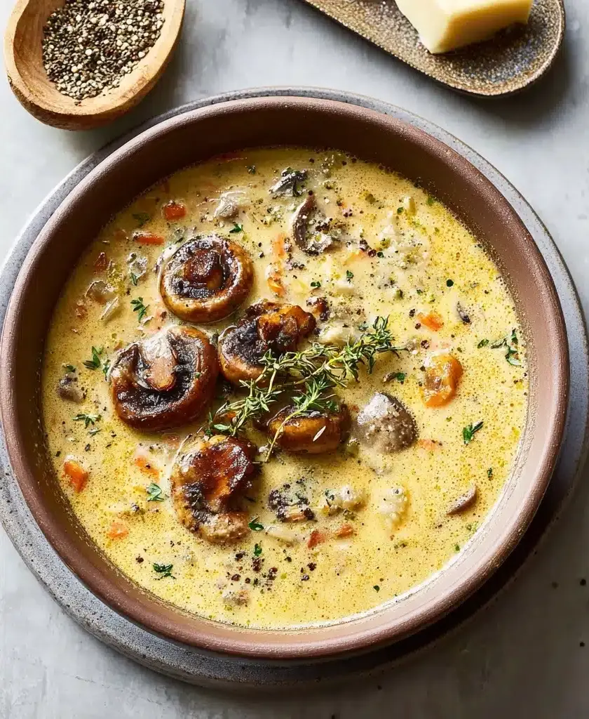 Wild Rice and Mushroom Soup Recipe