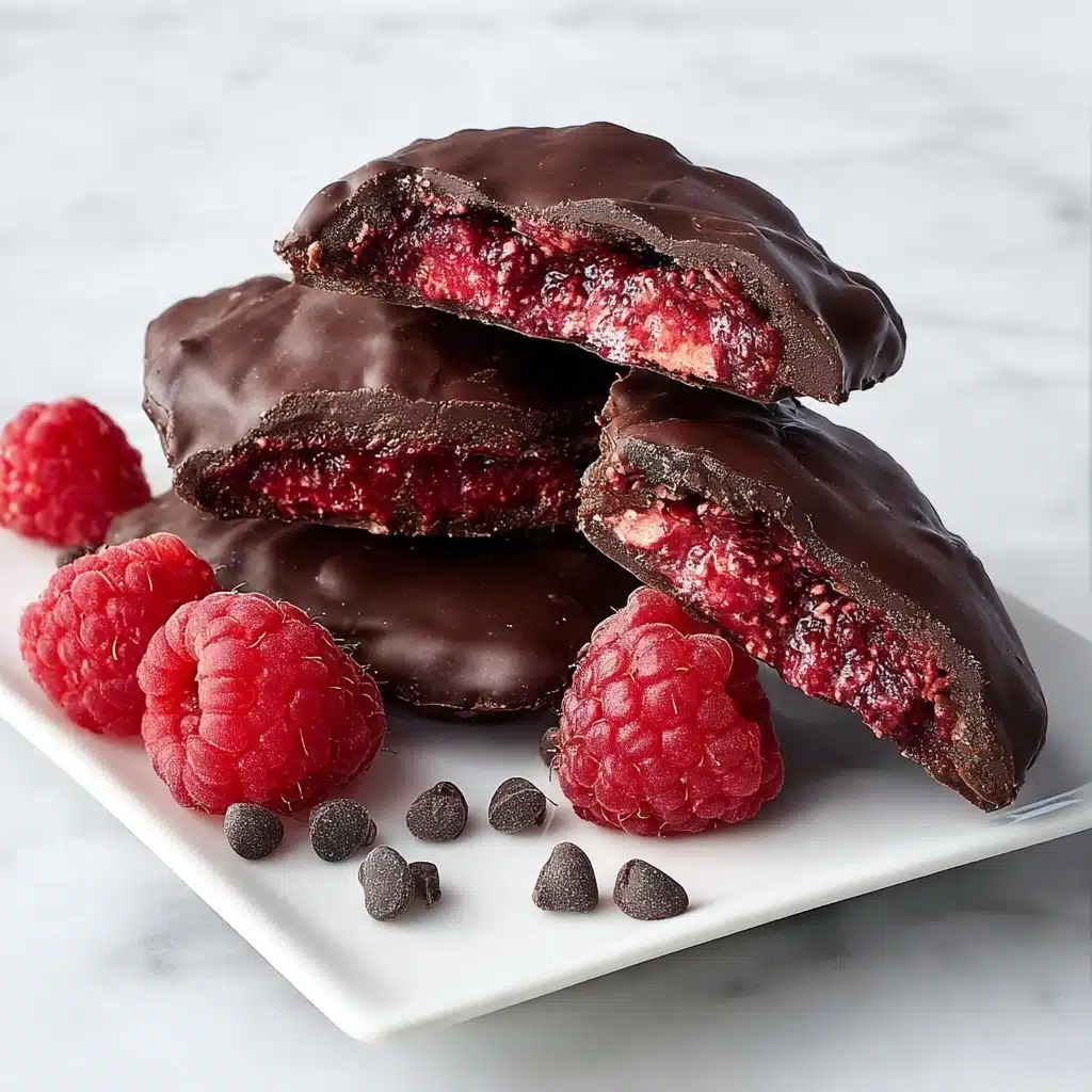 Dark Chocolate Raspberry Chia Bites Recipe - Recipe Image
