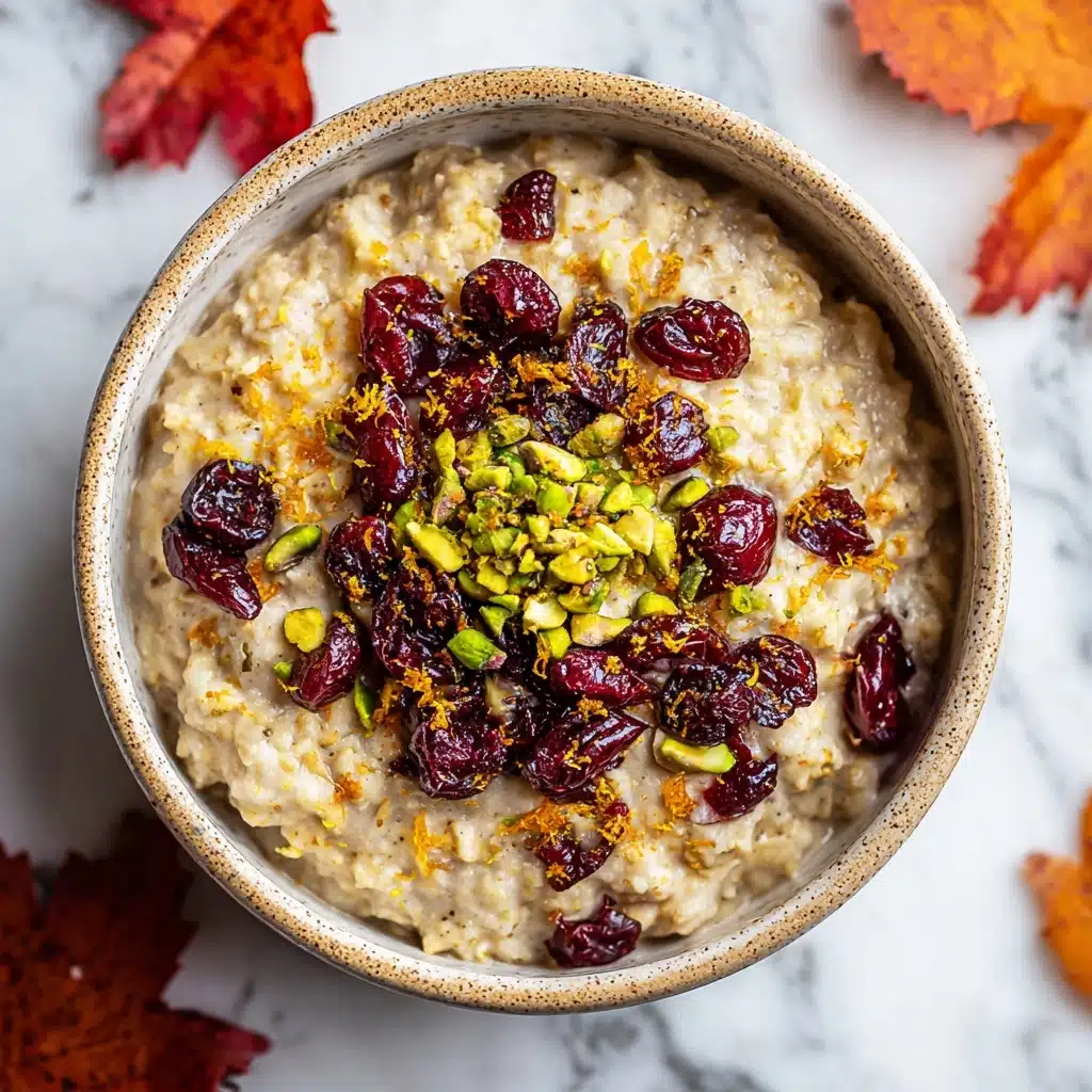 Cranberry Orange Oatmeal Recipe