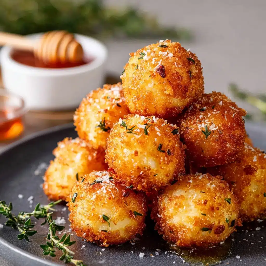 Fried Goat Cheese Balls Recipe - Recipe Image