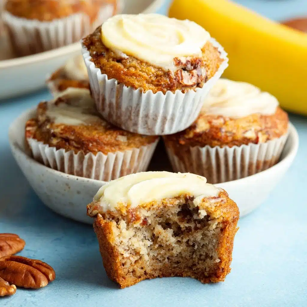 Cream Cheese Banana Muffins Recipe - Recipe Image