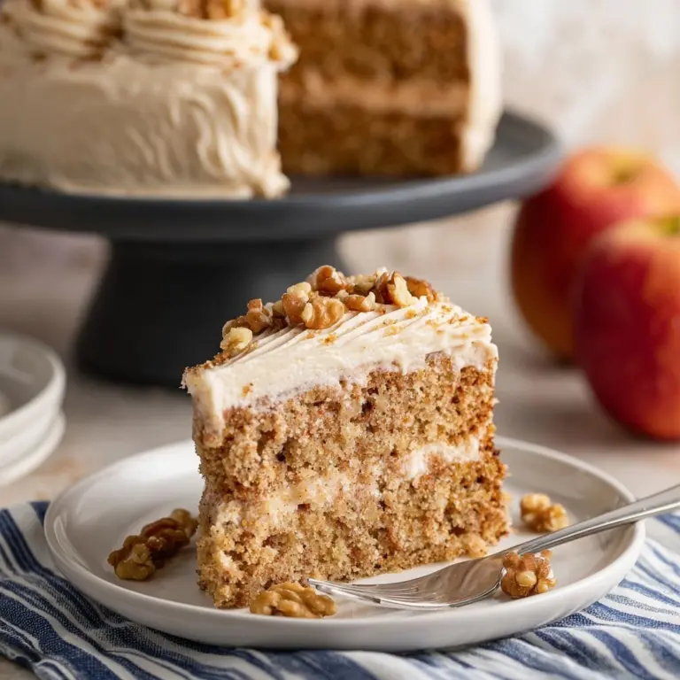 Applesauce Cake with Cinnamon Cream Cheese Frosting Recipe