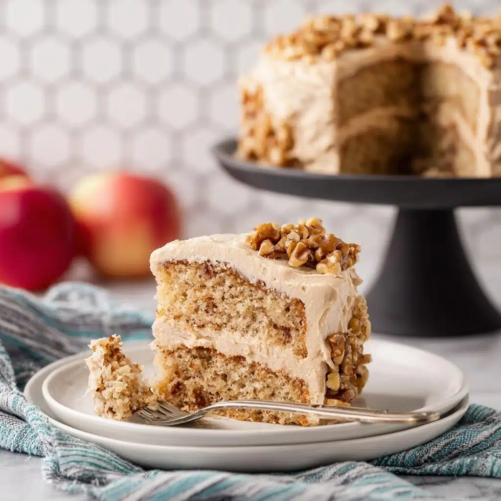 Applesauce Cake with Cinnamon Cream Cheese Frosting Recipe - Recipe Image