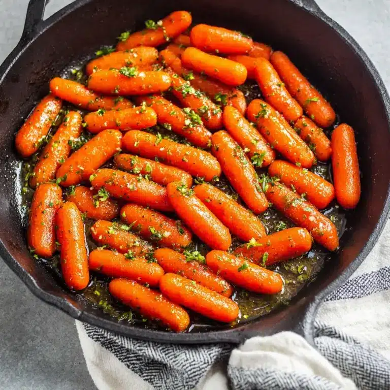 Slow Cooker Maple & Brown Sugar Glazed Carrot Recipe