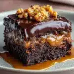Chocolate Caramel Dump Cake Recipe