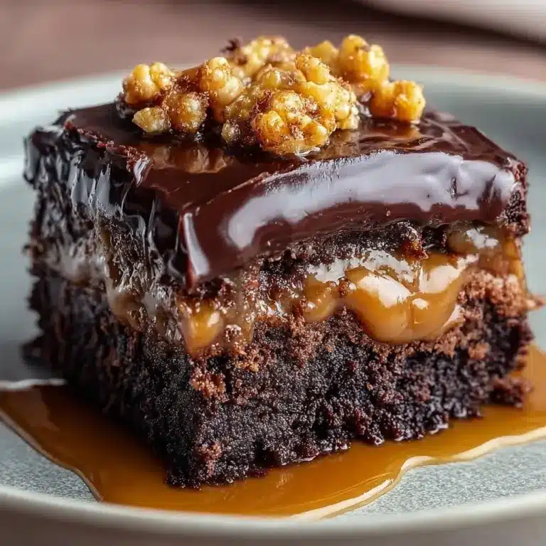 Chocolate Caramel Dump Cake Recipe