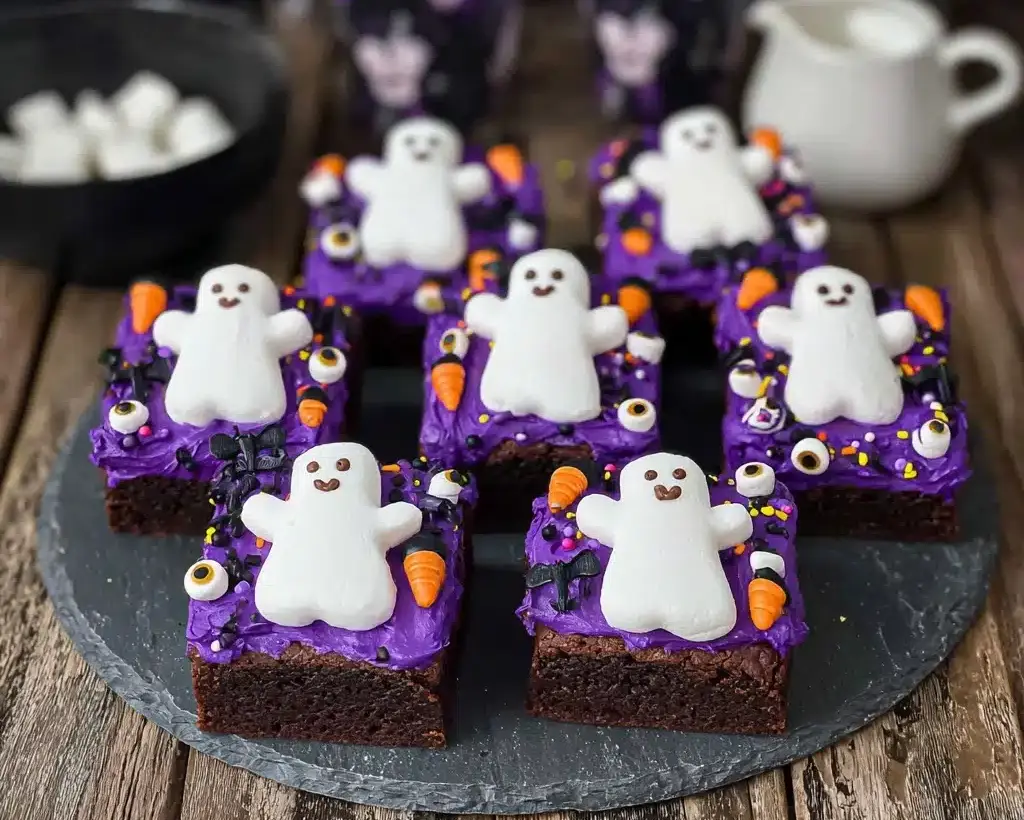 Halloween Ghost Brownies Recipe