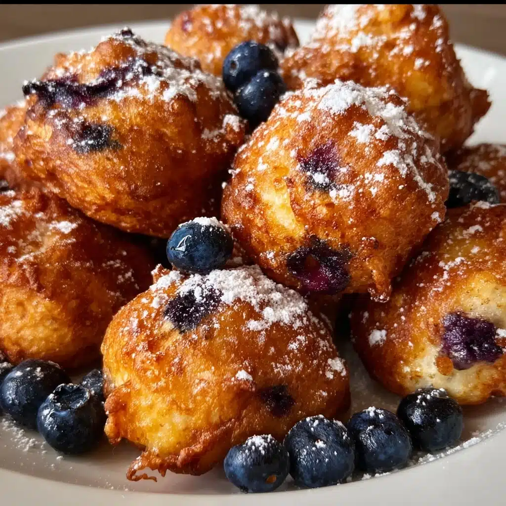 Air Fryer Blueberry Cottage Cheese Donut Holes Recipe