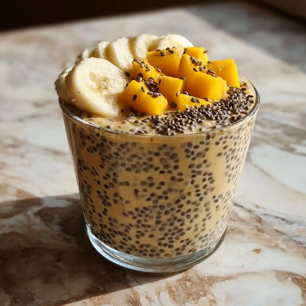 Peanut Butter Banana Chia Pudding Recipe