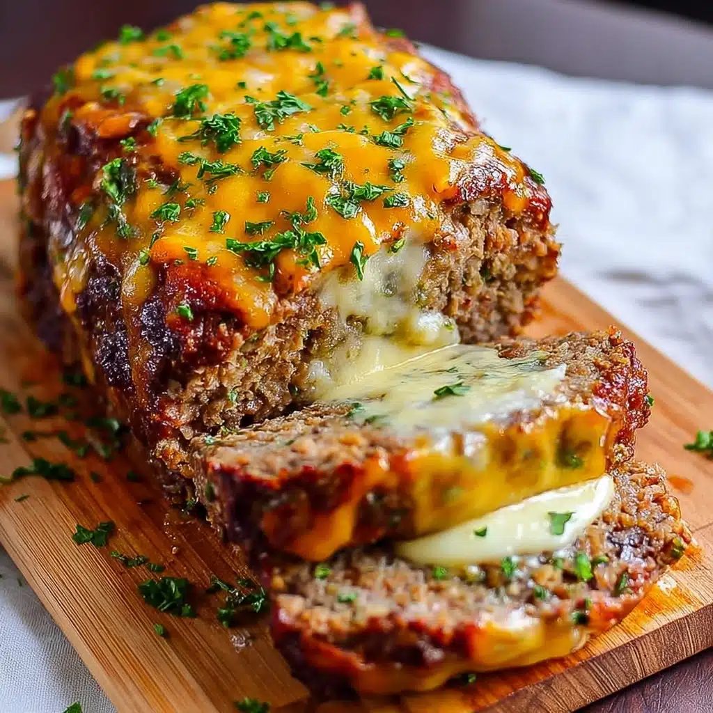 Philly Cheesesteak Meatloaf Recipe - Recipe Image