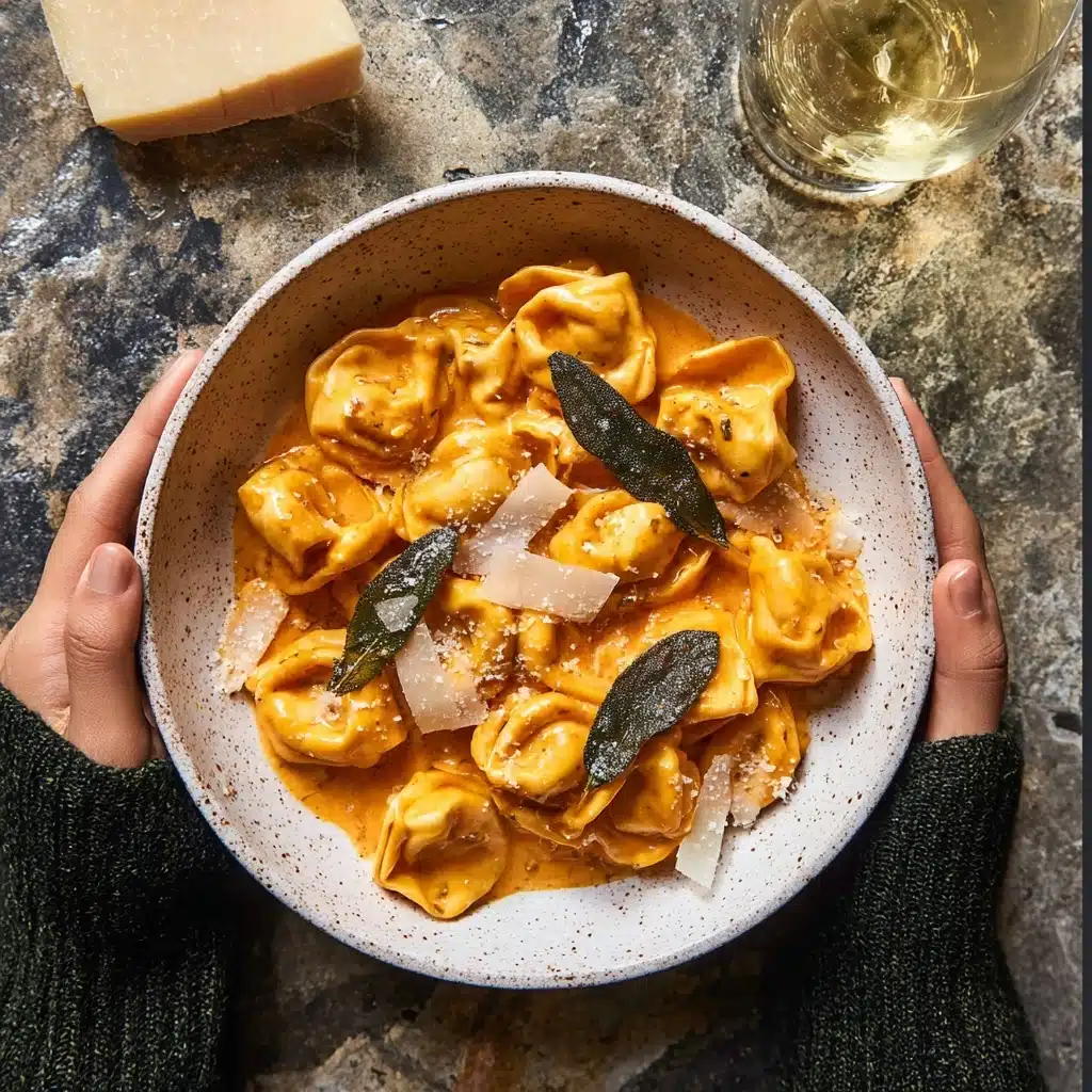 Creamy Pumpkin Tortellini Recipe - Recipe Image