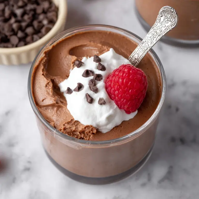 Cottage Cheese Chocolate Mousse Recipe