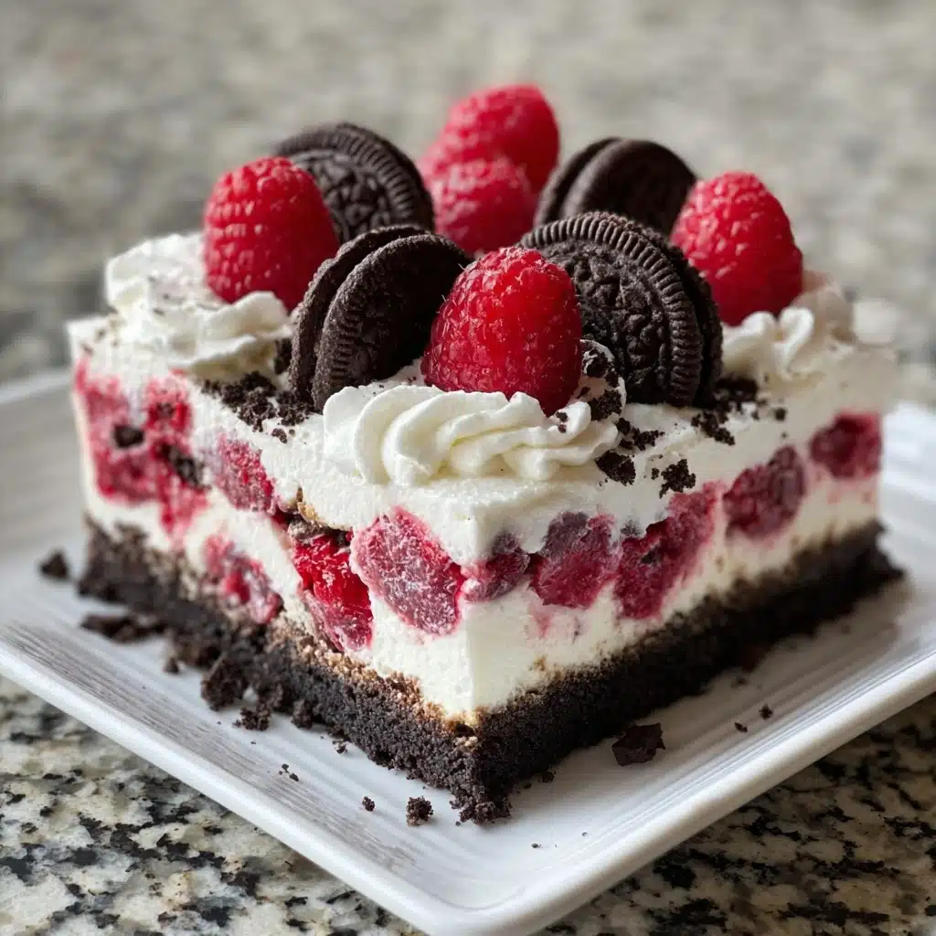Raspberry Chocolate Lasagna Recipe - Recipe Image