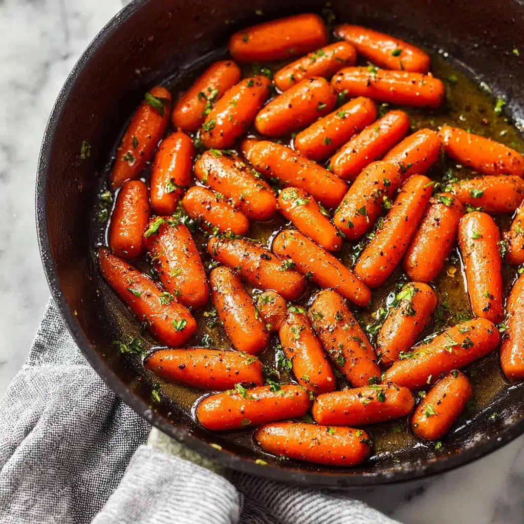 Slow Cooker Maple & Brown Sugar Glazed Carrot Recipe - Recipe Image