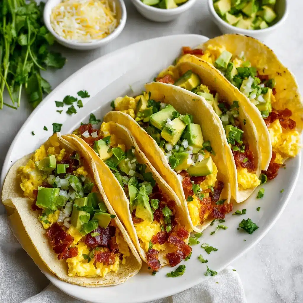 Tasty Baked Breakfast Tacos Recipe - Recipe Image