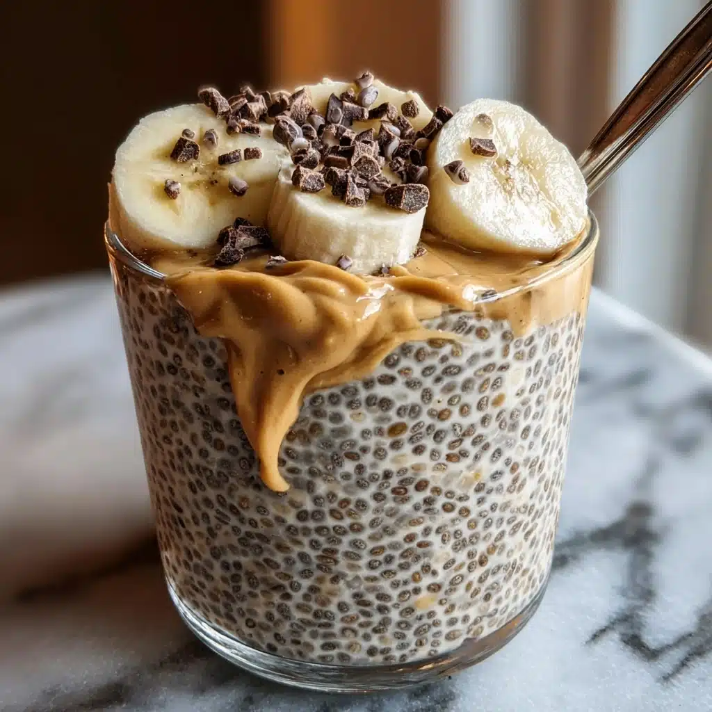 Peanut Butter Banana Chia Pudding Recipe - Recipe Image