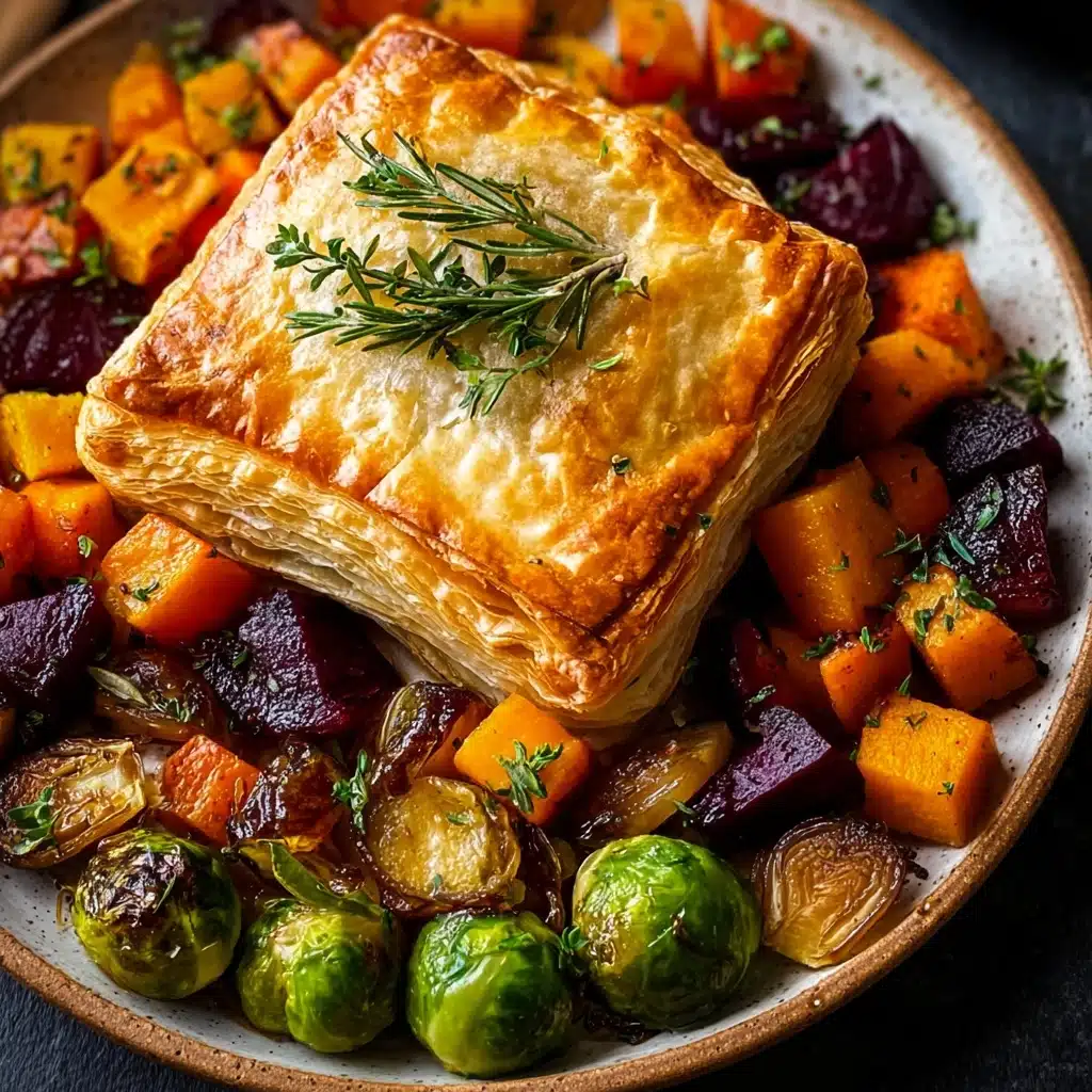 Roasted Autumn Vegetable Pot Pies Recipe - Recipe Image