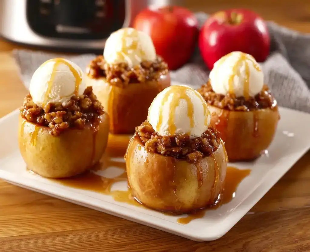 Crock-Pot Baked Apples Recipe