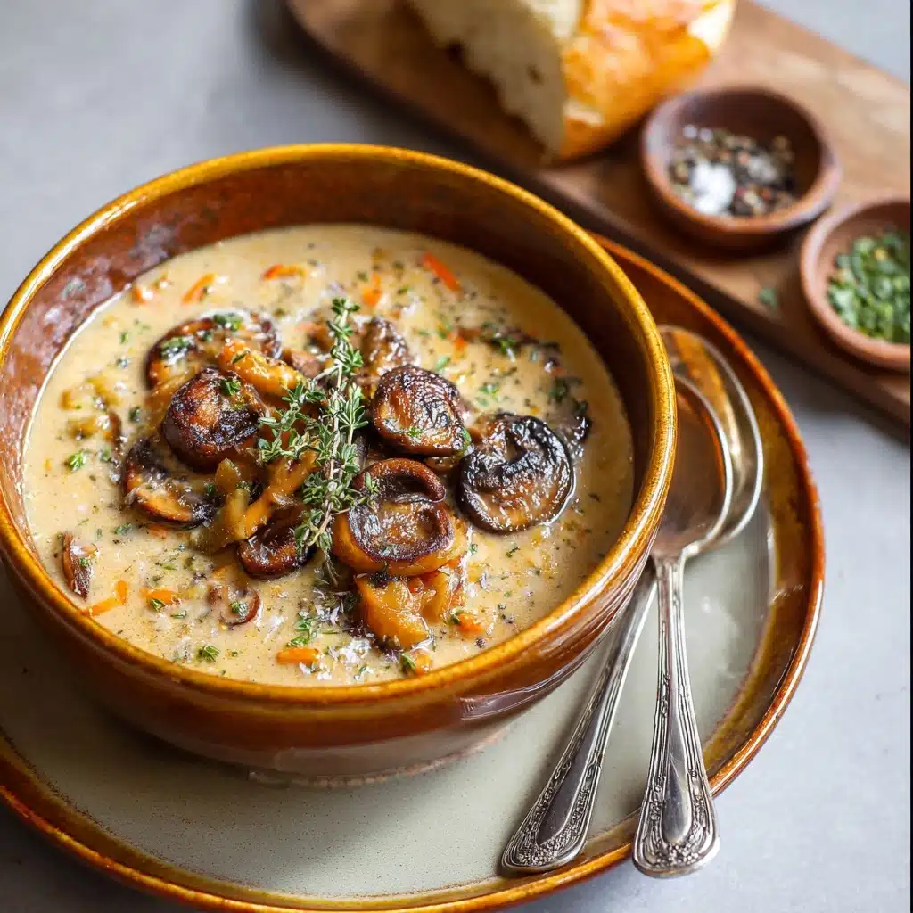 Wild Rice and Mushroom Soup Recipe - Recipe Image